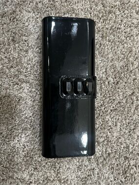 Lancome Red Satin Lining with Branded Black Label Clutch